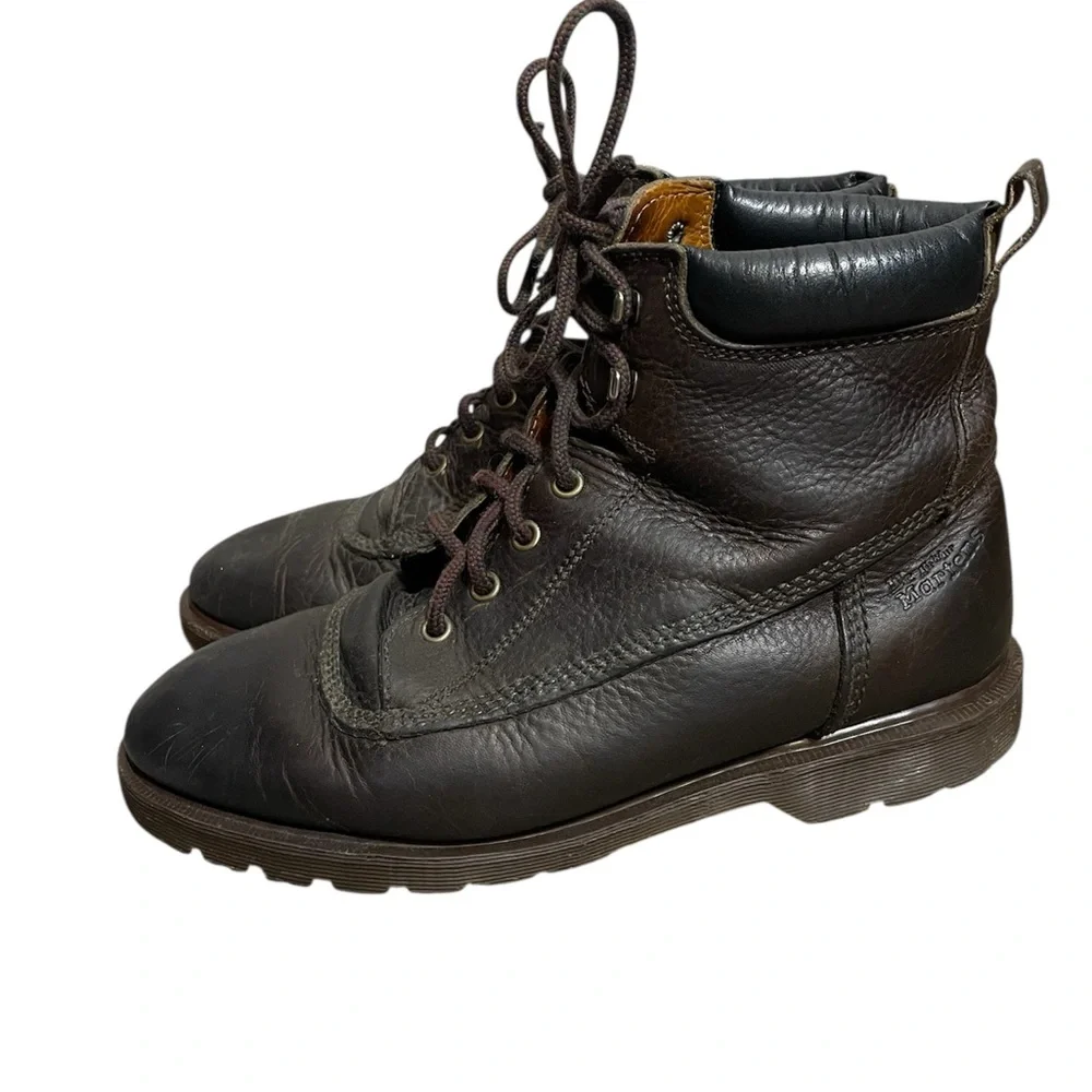 Dr. Martens 80’s 90’s Vintage Brown leather boots men’s 8126 made in England